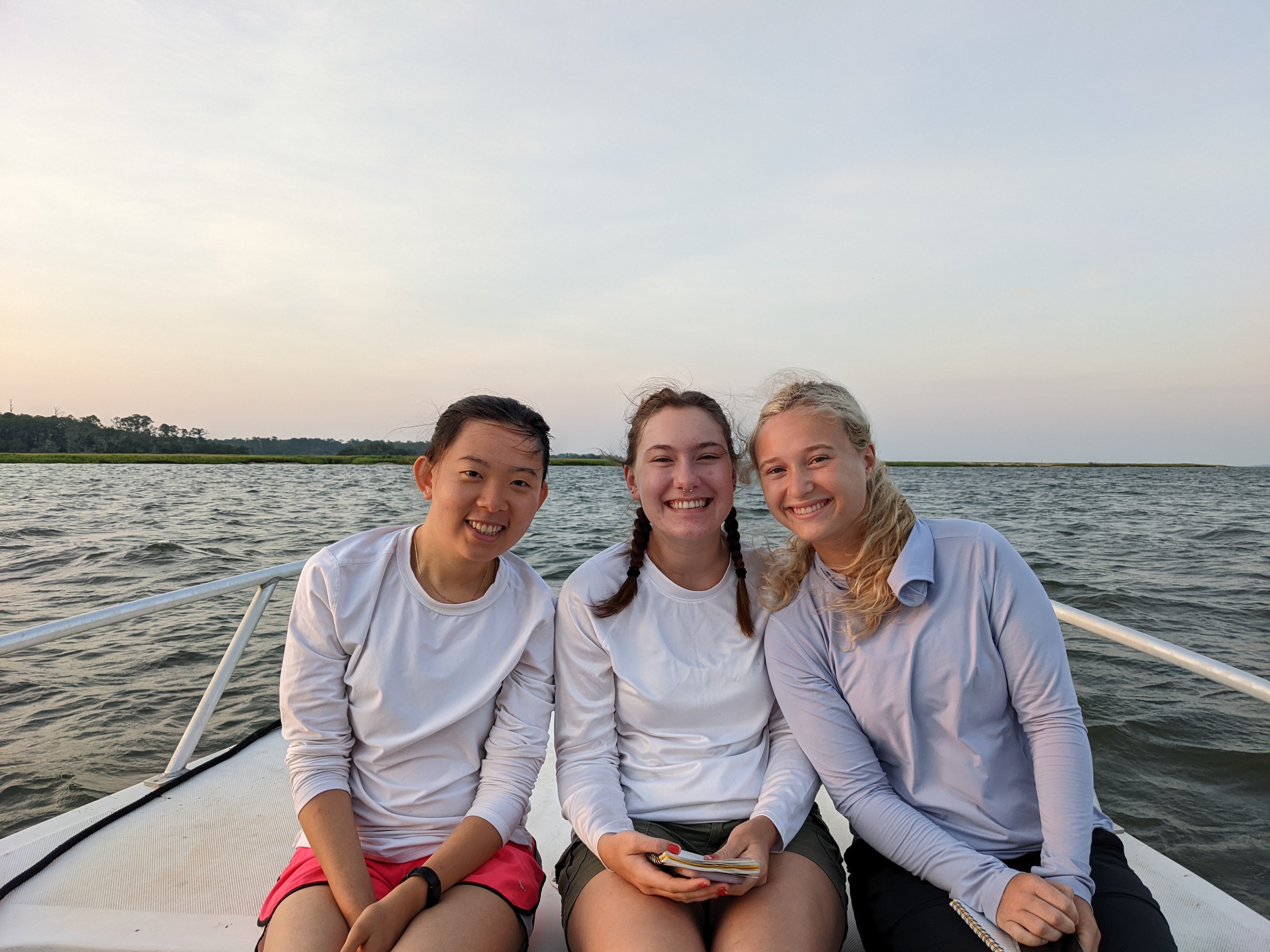 Students on a sunset cruise!